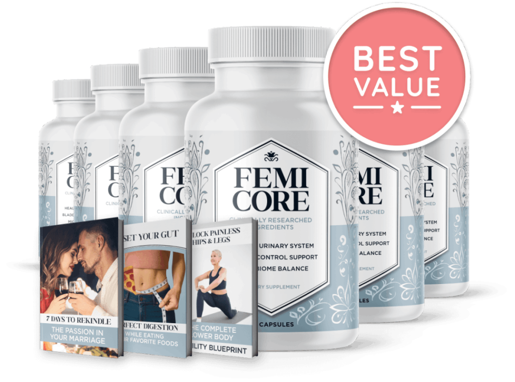 FemiCore Natural Support For Bladder Health And Urinary Wellness Formula