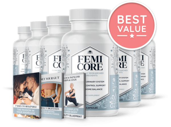 FemiCore Natural Support For Bladder Health And Urinary Wellness Formula