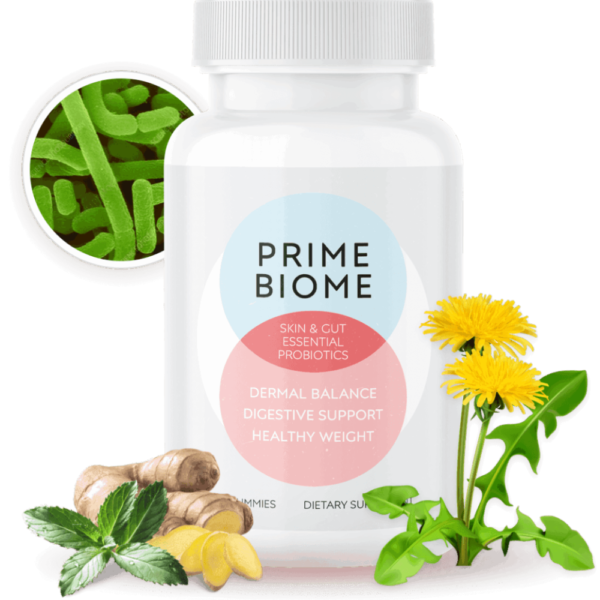PrimeBiome probiotic gummy product